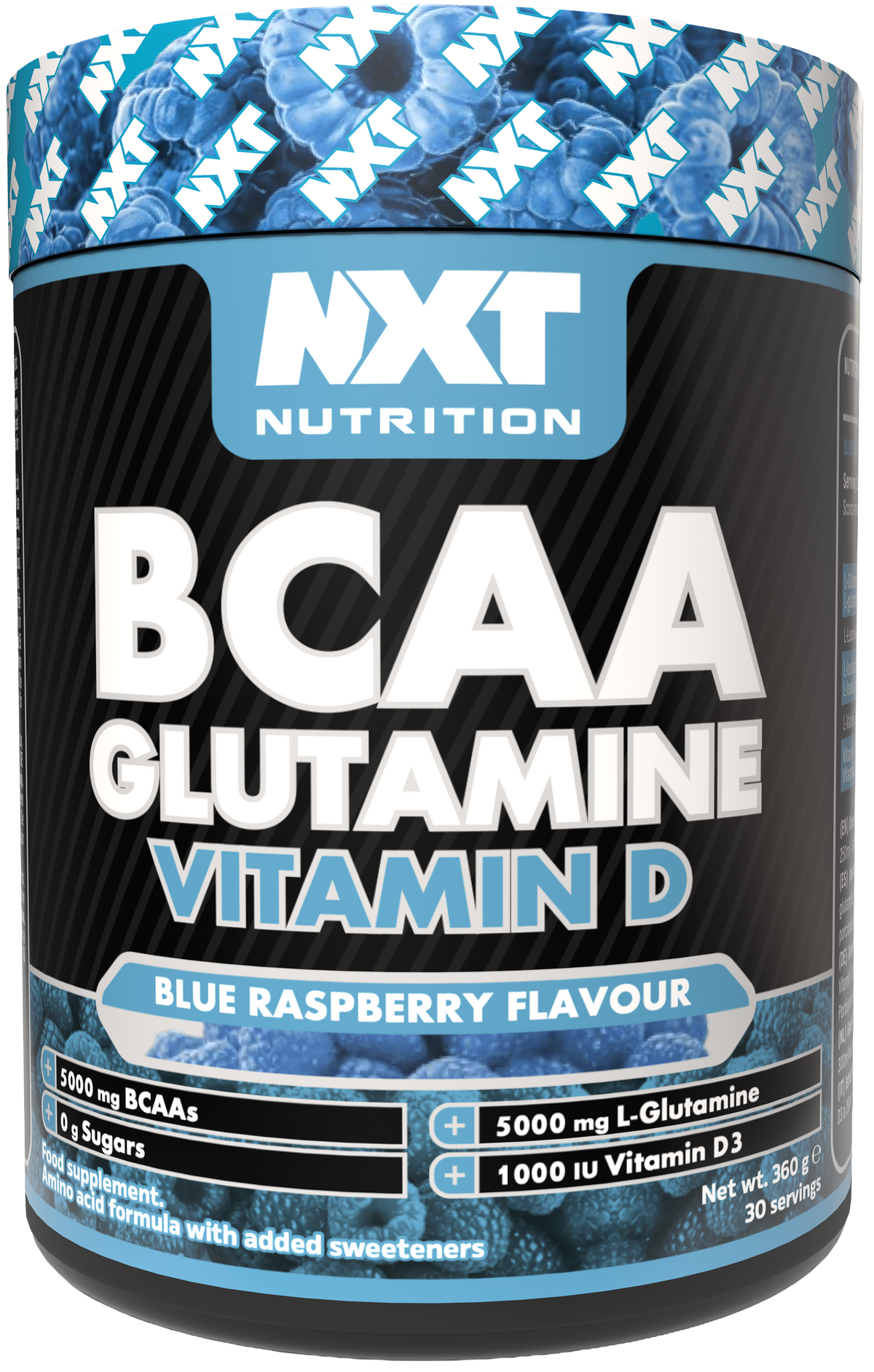 BCAA Glutamine & Vitamin D 360g