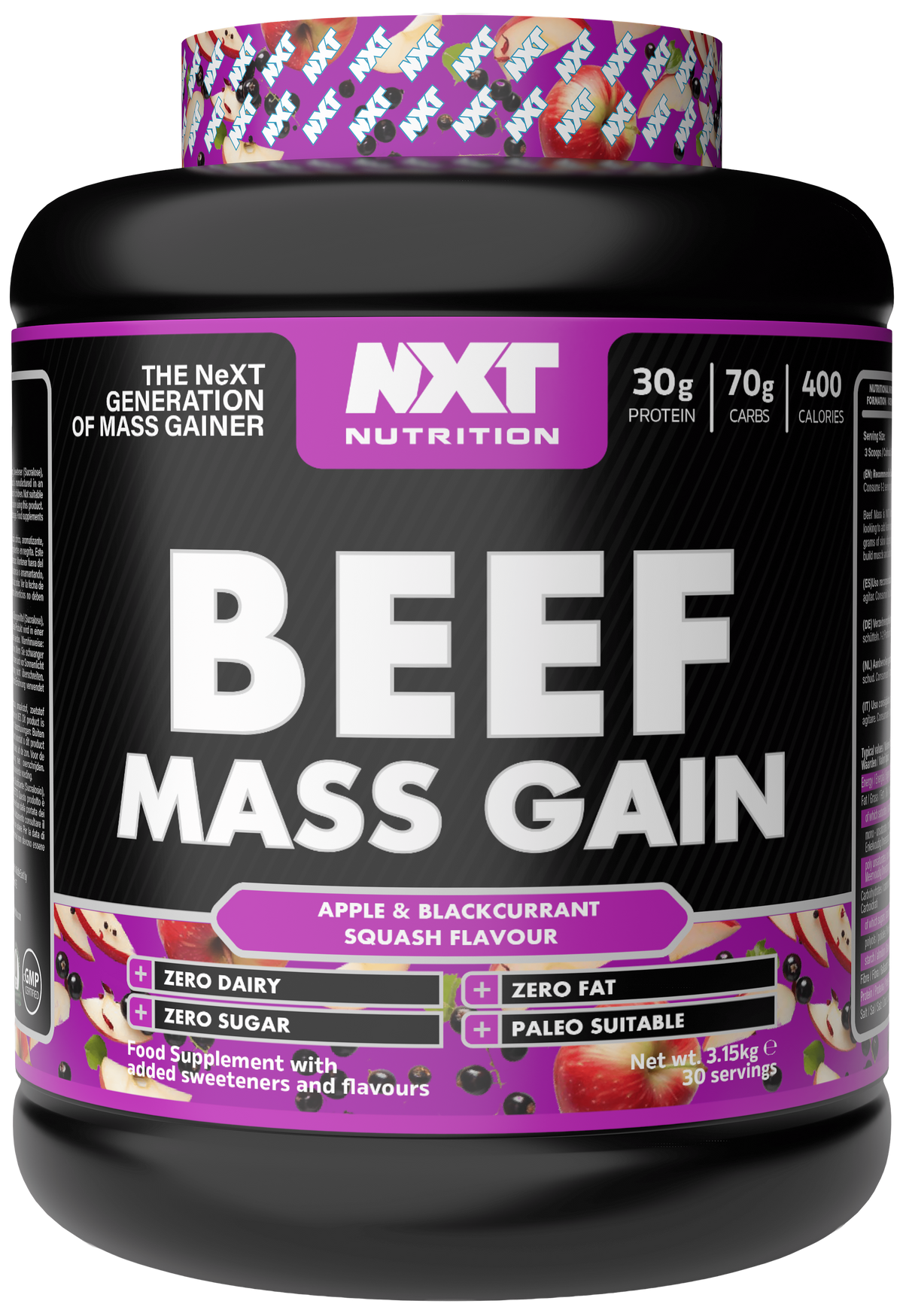 Beef Mass Gain 3.15kg
