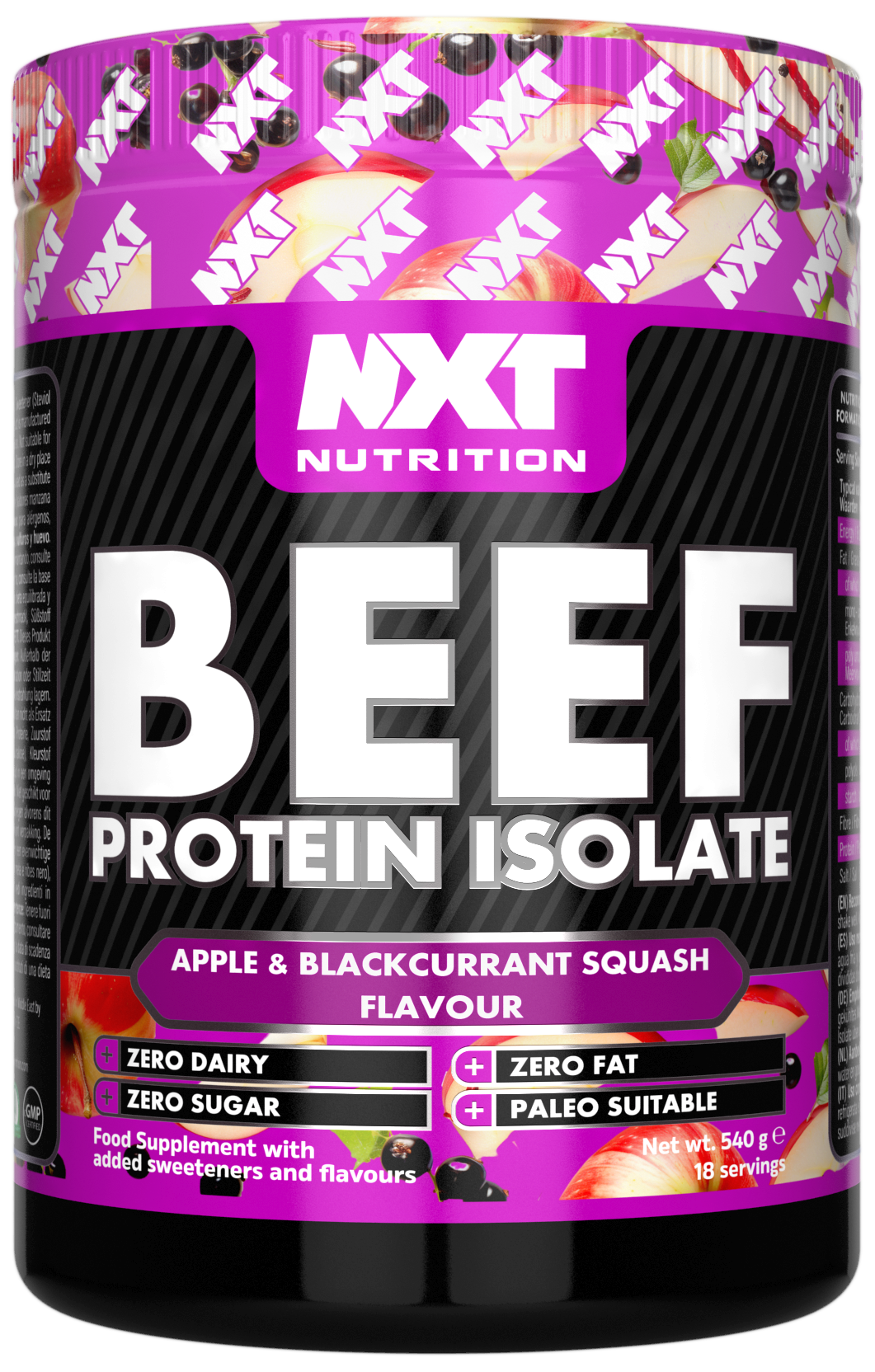 Beef Protein Isolate 540g