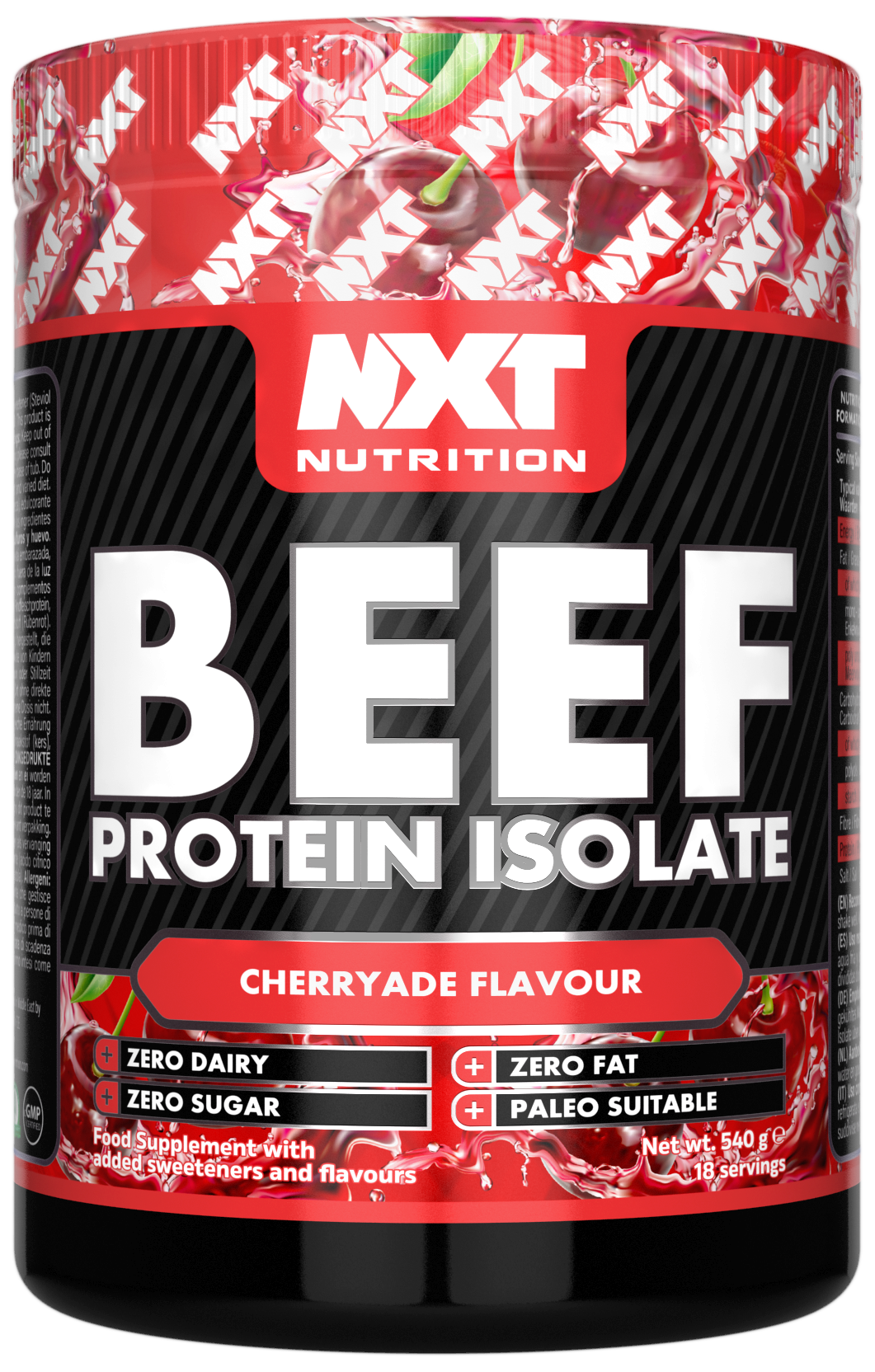 Beef Protein Isolate 540g