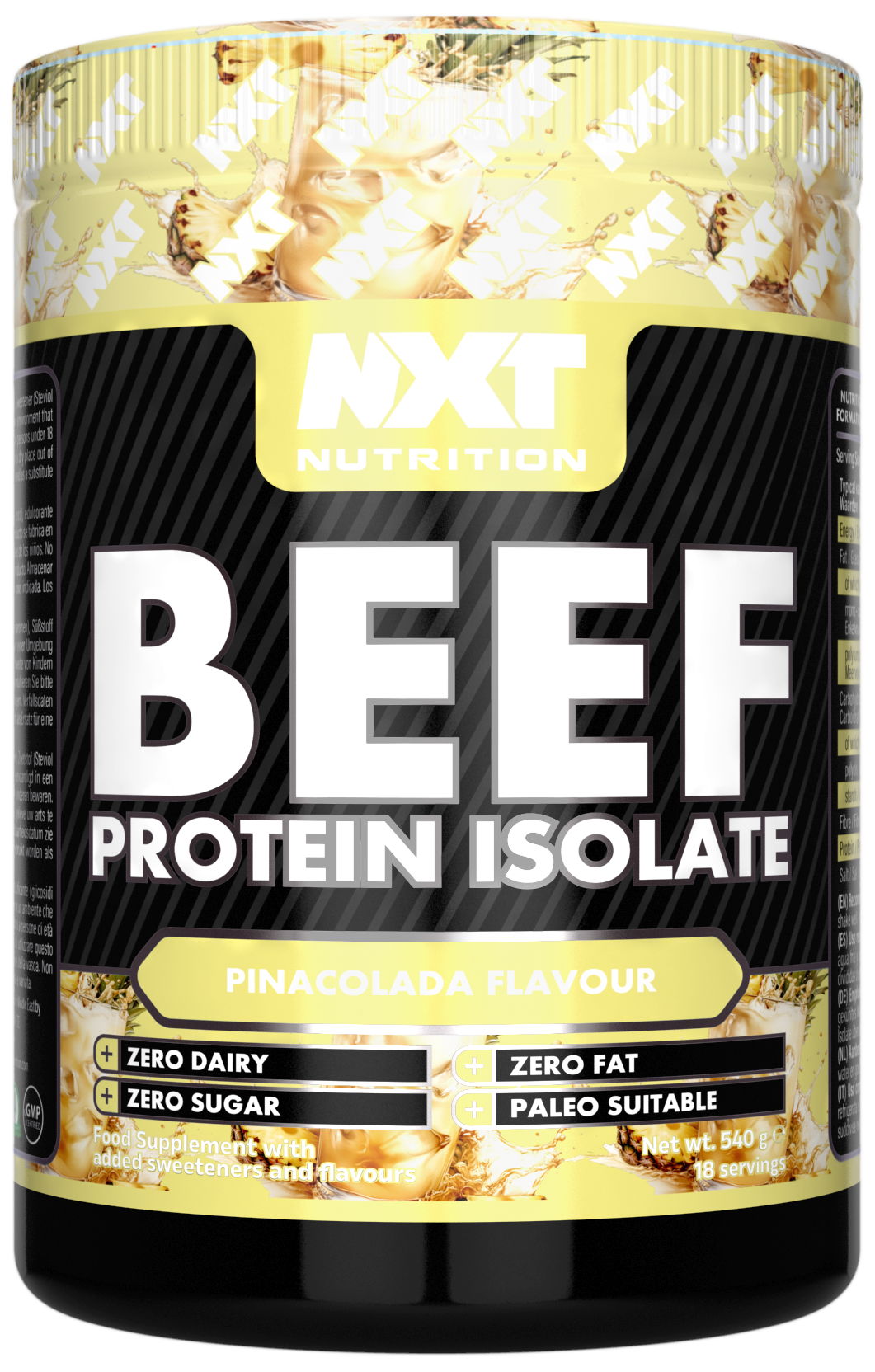 Beef Protein Isolate 540g