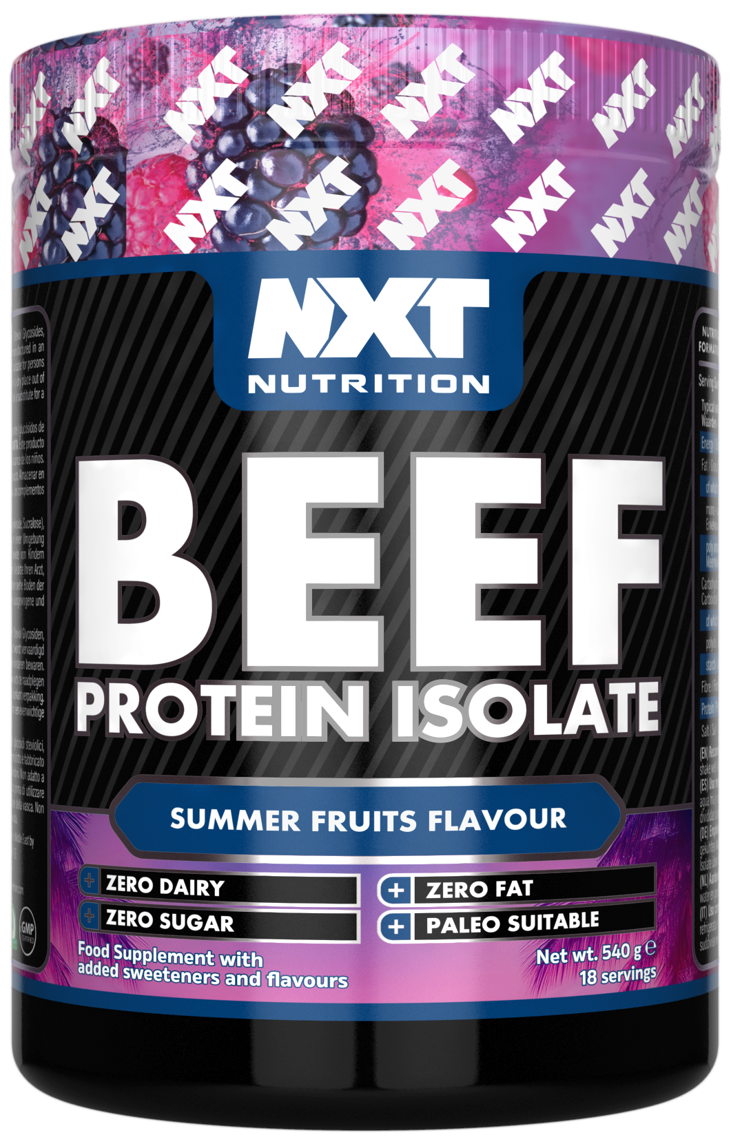 Beef Protein Isolate 540g