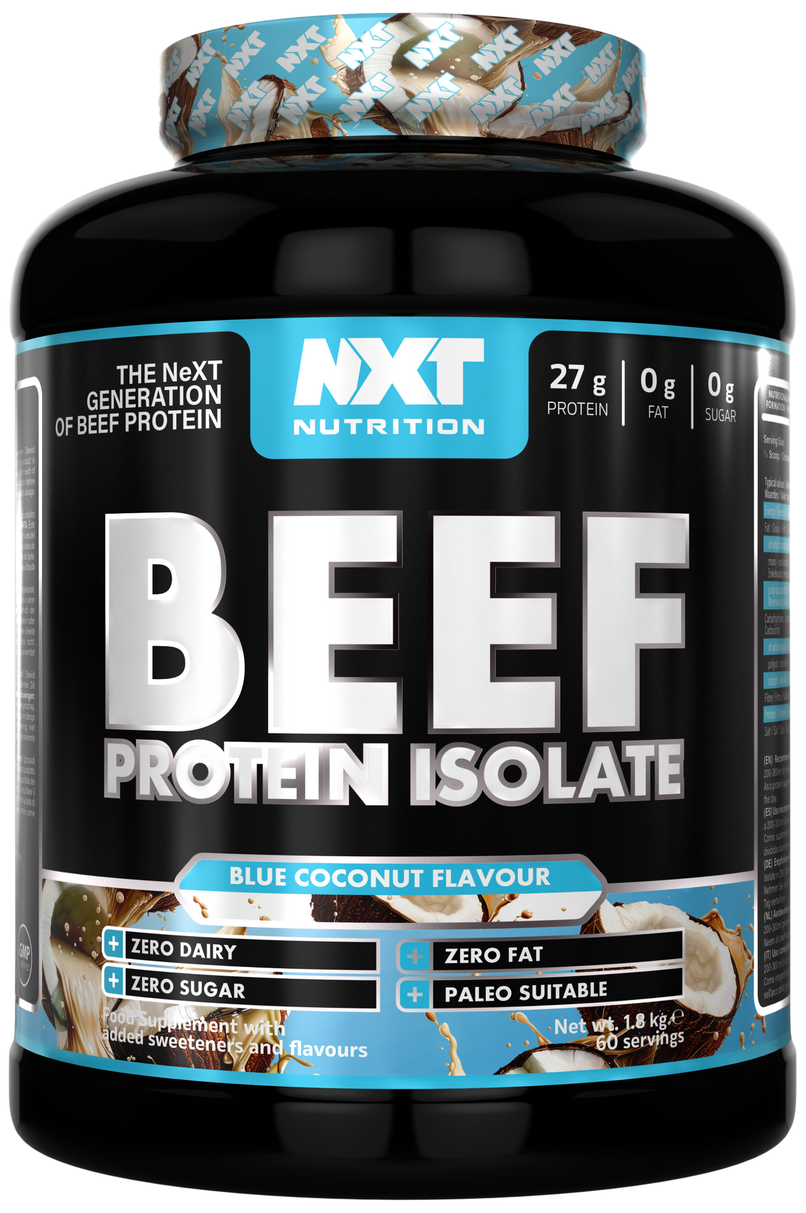 Isolate Protine Beef Protein Isolate 1.8kg – NXT-Nutrition