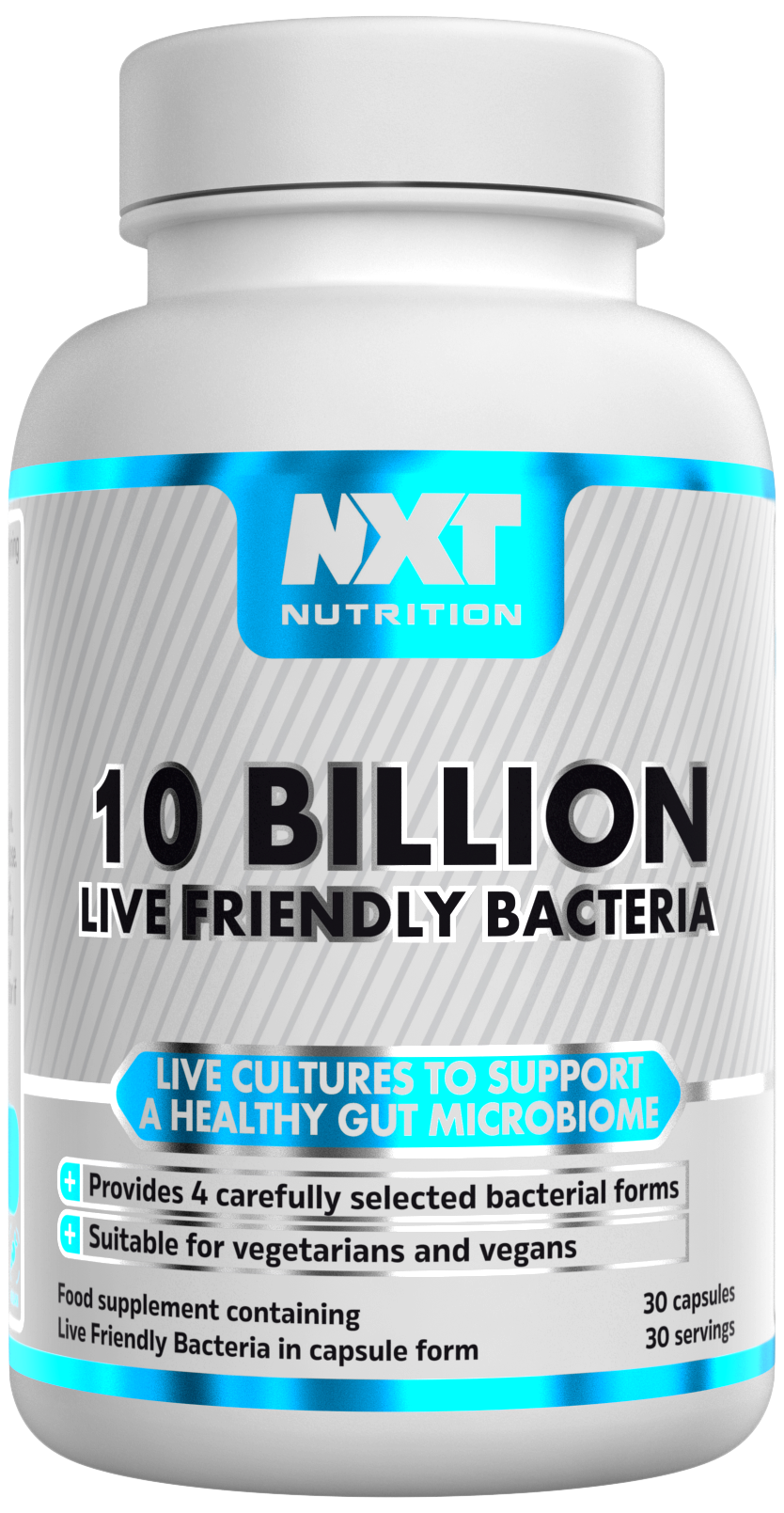 10 Billion Bacteria - 30 capsules