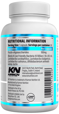10 Billion Bacteria - 30 capsules