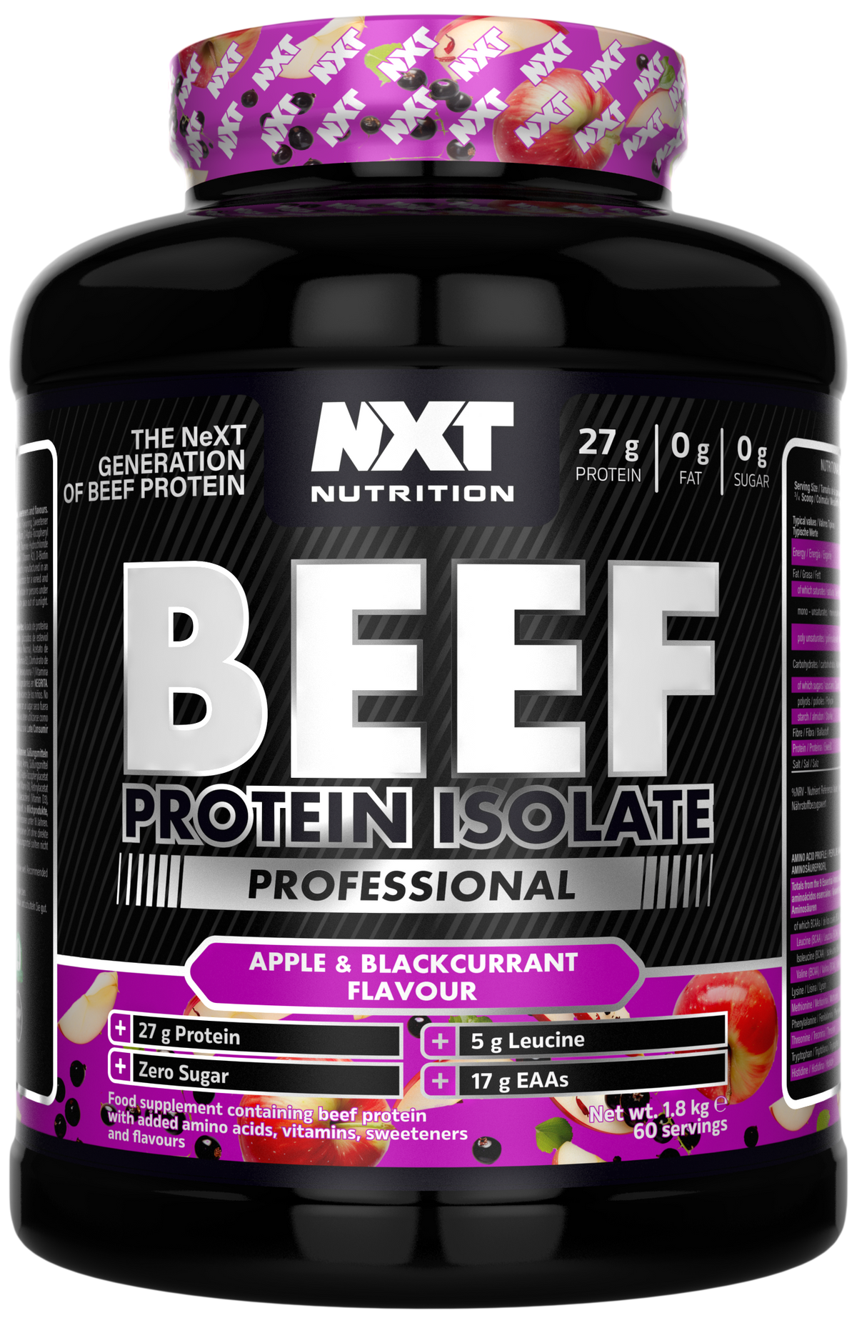 Beef Protein Isolate Professional 1.8kg