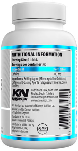 Caffeine - 60 tablets