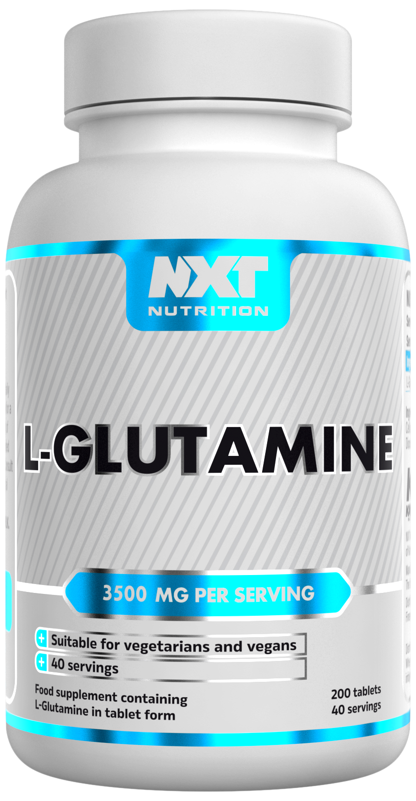 Glutamine Tablets - 200 tabs