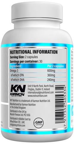 Omega 3 - 60 capsules