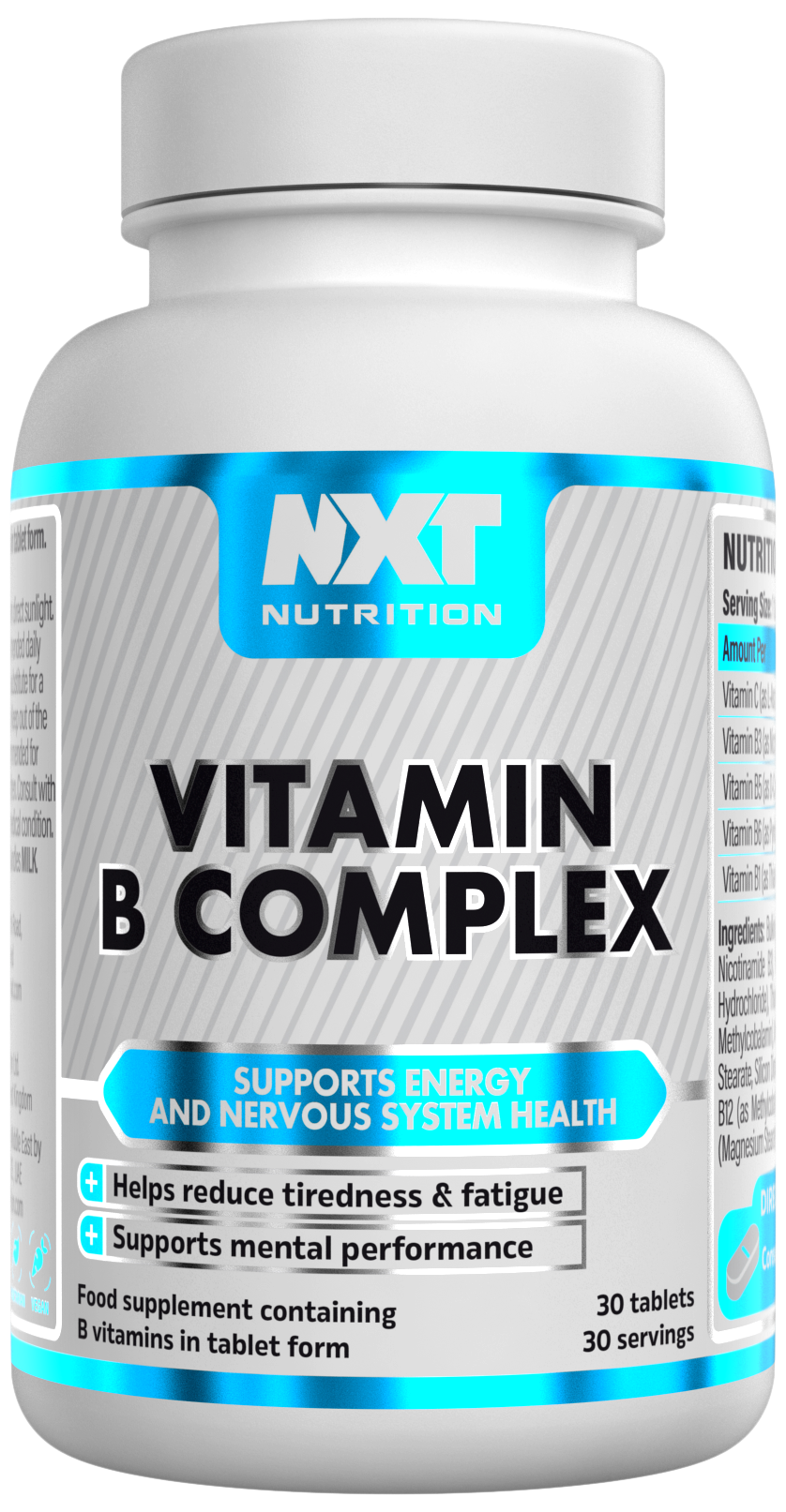 Vitamin B Complex - 30 tablets